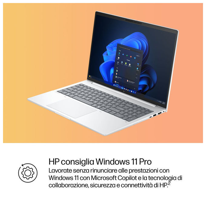 HP AD4J7ET EliteBook 8 G1a Wolf Pro Security Edition Notebook Argento