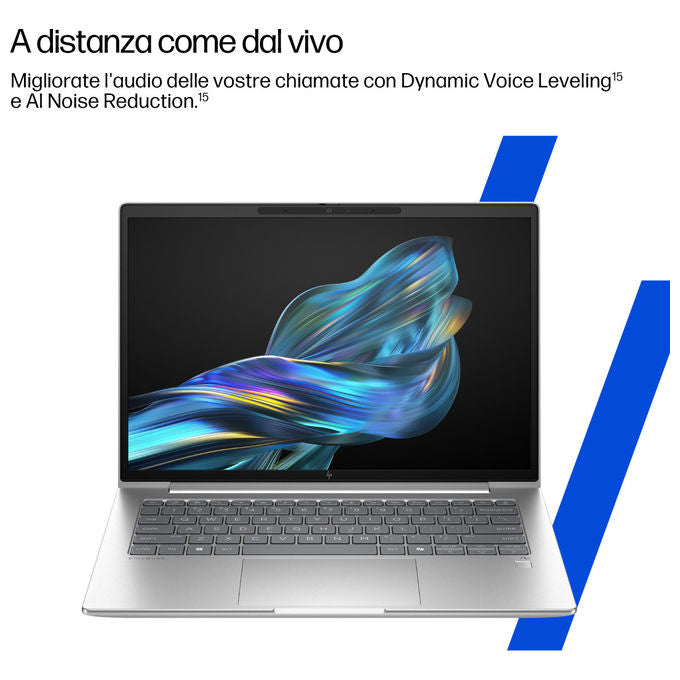 HP 9M4J2AT EliteBook 6 G1q Next Gen AI Copilot+ PC Portatile 14 pollici Argento Windows 11 Pro 32 GB RAM 512 GB SSD Wi-Fi 7