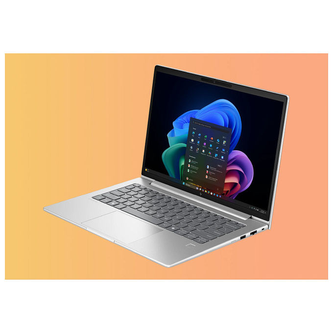 HP 9M4J2AT EliteBook 6 G1q Next Gen AI Copilot+ PC Portatile 14 pollici Argento Windows 11 Pro 32 GB RAM 512 GB SSD Wi-Fi 7