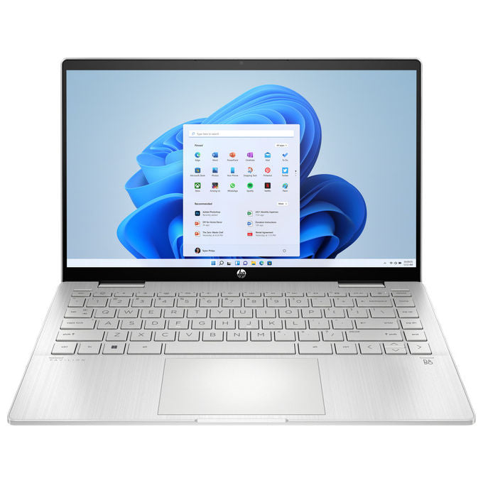 HP 9S9F6EA Pavilion x360 14-ek1024nl Notebook ibrido 14 pollici Full HD Touch Silver