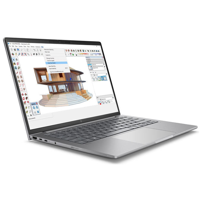 HP C8JC9ET ZBook 8 G1i Wolf Pro Security Edition Workstation mobile 14 Intel Core Ultra 7 255H 32GB RAM 1TB SSD NVIDIA RTX 500 Ada colore Argento Windows 11 Pro