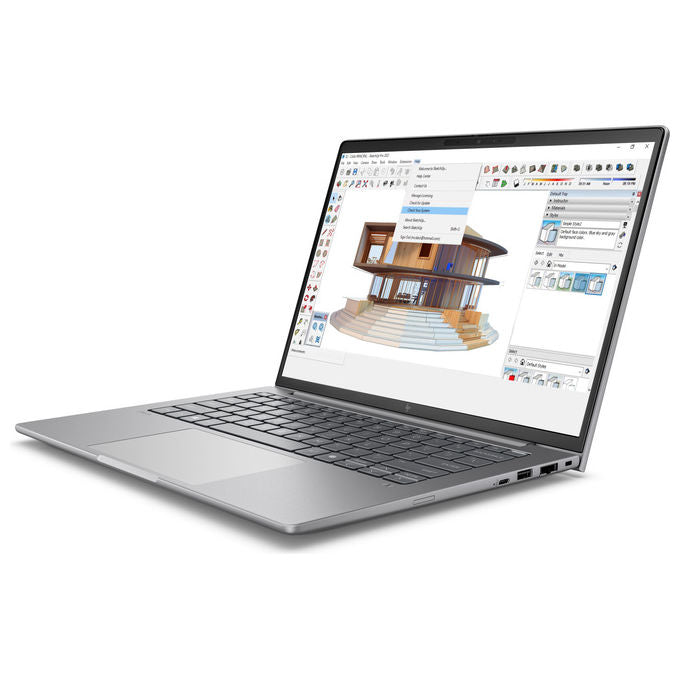 HP C8JC9ET ZBook 8 G1i Wolf Pro Security Edition Workstation mobile 14 Intel Core Ultra 7 255H 32GB RAM 1TB SSD NVIDIA RTX 500 Ada colore Argento Windows 11 Pro