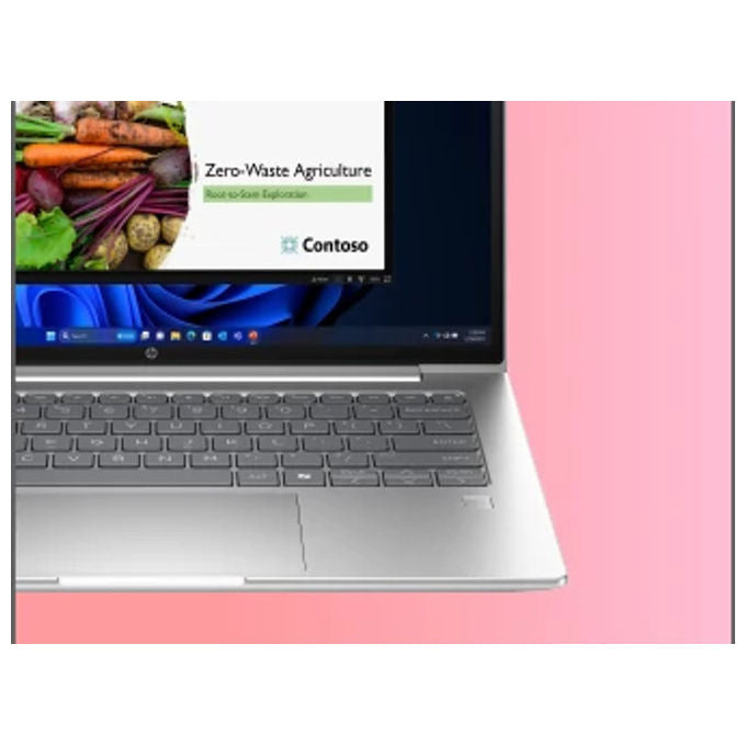 HP CK1N4ET ProBook 4 G1i AI Intel Core Ultra 7 16 GB RAM 512 GB SSD 14 pollici WUXGA Windows 11 Pro colore Argento