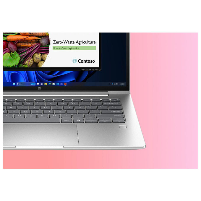 HP CK1N3ET ProBook 4 G1i AI Notebook 14'' Intel Core Ultra 5 225U 512GB SSD 16GB RAM Argento Windows 11 Pro