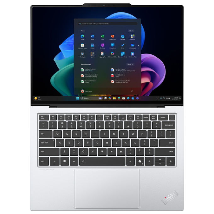 Lenovo 21QA0085IX ThinkPad X9-14 Gen 1 Notebook 14'' OLED Touch 2.8K Intel Core Ultra 7 258V 32GB SSD 1TB Wi-Fi 7 Windows 11 Pro colore Bianco