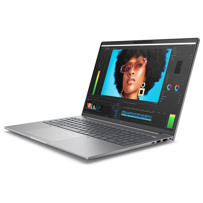 HP D00YJET ZBook 8 G1i Wolf Pro Security Edition Intel Core Ultra 9 285H Workstation Mobile 16 pollici WUXGA 32 GB DDR5 1 TB SSD NVIDIA RTX 500 Ada Windows 11 Pro colore Argento