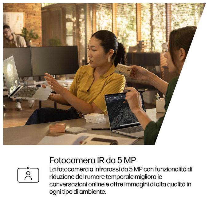 HP Zbook Ultra G1a Workstation mobile AMD Ryzen AI Max Pro 395 14'' WUXGA 128GB RAM 1TB SSD Windows 11 Pro colore Argento