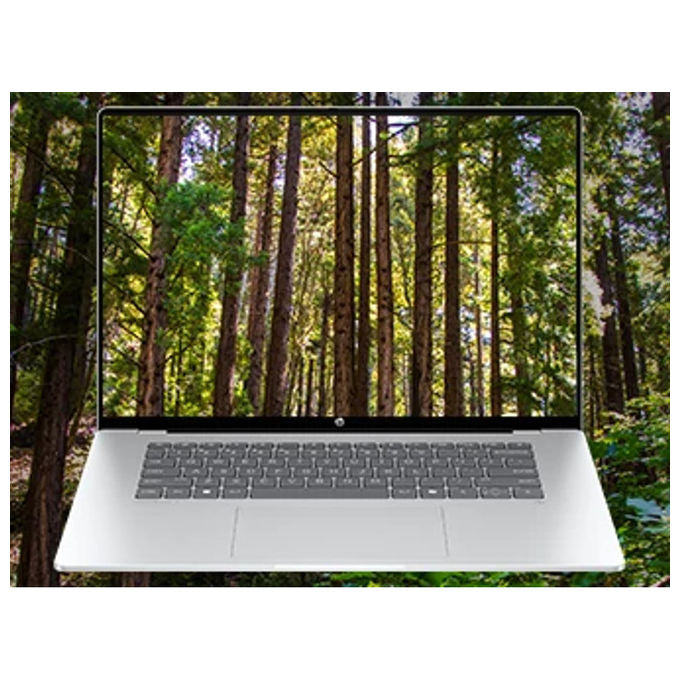 HP 16-BF0004NL OmniBook 5 Laptop Next Gen AI Qualcomm Snapdragon X1 16 pollici 16 GB RAM 512 GB SSD Windows 11 Home colore Argento Ghiaccio