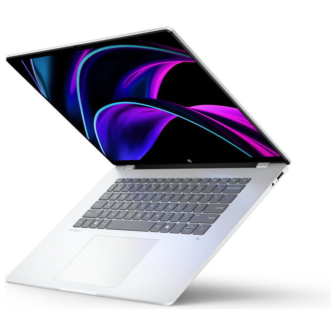 HP 16-BF0004NL OmniBook 5 Laptop Next Gen AI Qualcomm Snapdragon X1 16 pollici 16 GB RAM 512 GB SSD Windows 11 Home colore Argento Ghiaccio