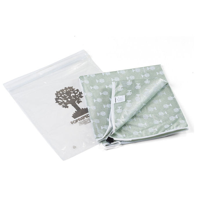 Foppapedretti Copertina Asse da Stiro 4.0 Antracite Cotone e polvere di alluminio 101 x 49 cm