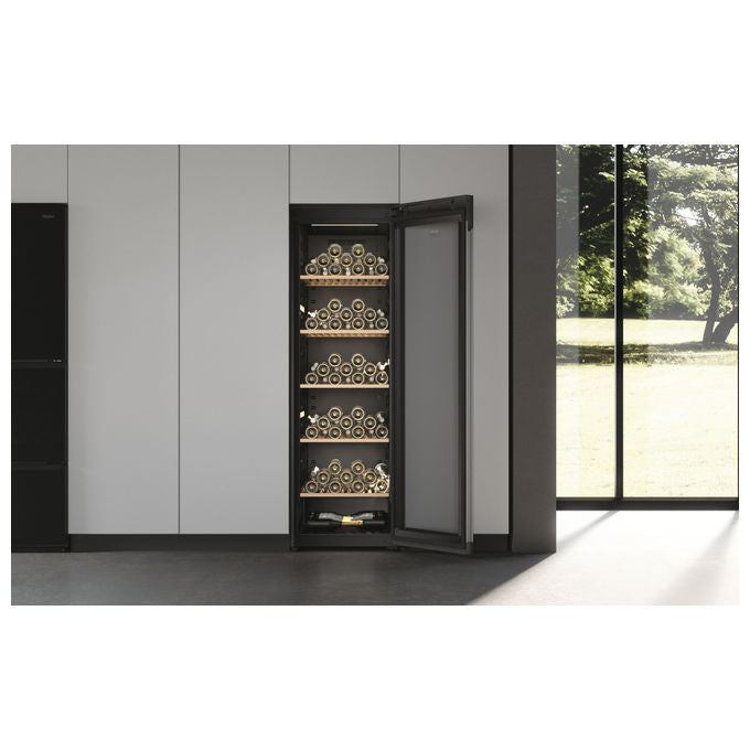 Haier HWS247GEH1 Cantinetta vino con compressore Libera installazione 247 bottiglie Nero