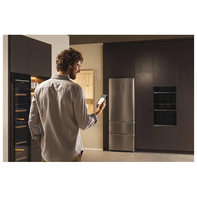 Haier HWS247GEH1 Cantinetta vino con compressore Libera installazione 247 bottiglie Nero