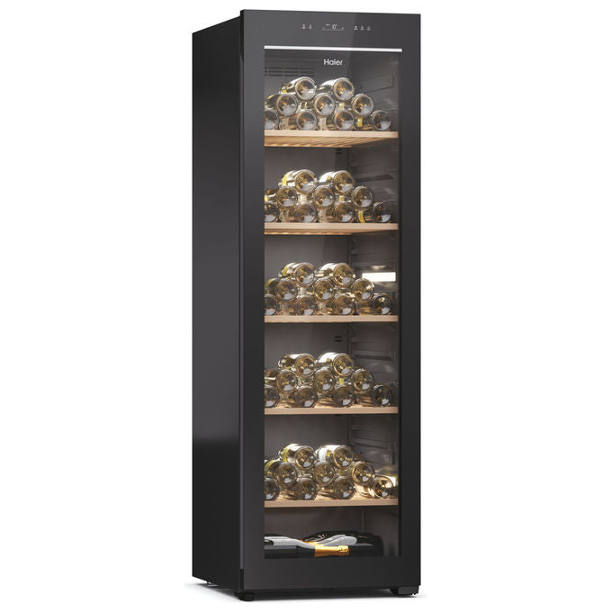 Haier HWS247GEH1 Cantinetta vino con compressore Libera installazione 247 bottiglie Nero