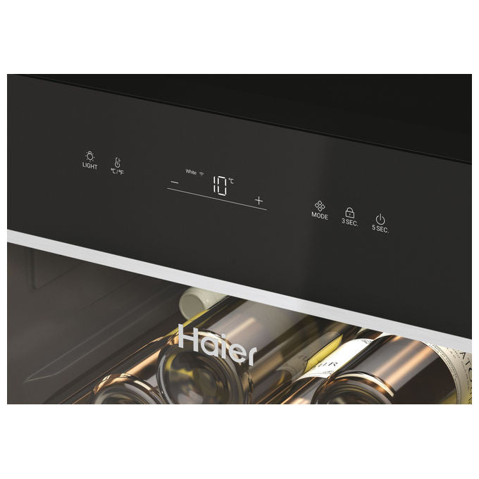 Haier HWS247GEH1 Cantinetta vino con compressore Libera installazione 247 bottiglie Nero