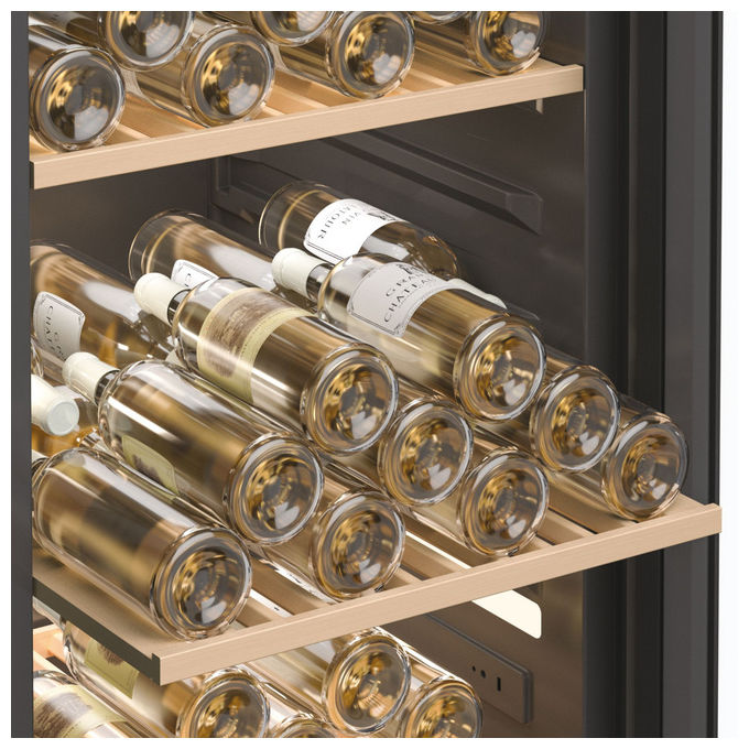 Haier HWS247GEH1 Cantinetta vino con compressore Libera installazione 247 bottiglie Nero