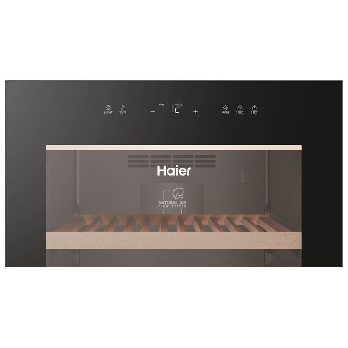 Haier HWS247GEH1 Cantinetta vino con compressore Libera installazione 247 bottiglie Nero