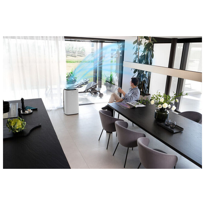 De’Longhi AP140i GentleJet Condizionatore portatile 14000 BTU classe A+ Bianco