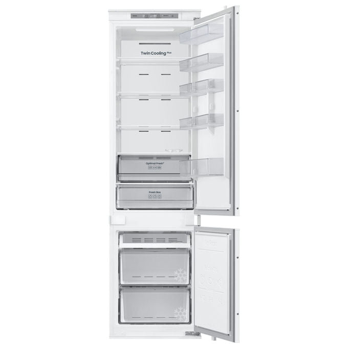 Samsung BRB70F30BES0EF Frigorifero Combinato da Incasso 298 L 193,5 cm Classe E 35 dB Total No Frost Twin Cooling Wi-Fi colore Bianco