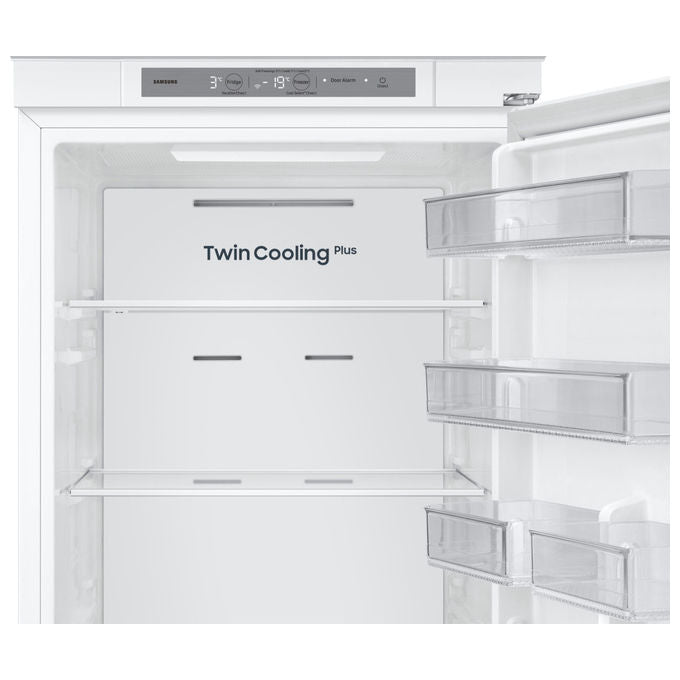 Samsung BRB70F30BES0EF Frigorifero Combinato da Incasso 298 L 193,5 cm Classe E 35 dB Total No Frost Twin Cooling Wi-Fi colore Bianco
