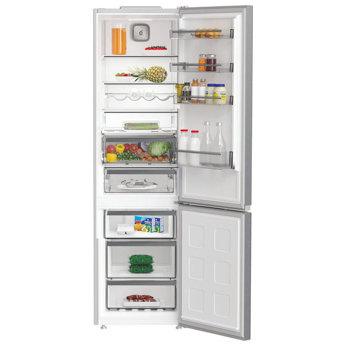 Whirlpool WHK 26403 XP6E1 Frigorifero Combinato 355 L 203 cm Classe C 35 dB Total No Frost Multi-Airflow colore Pearl Inox