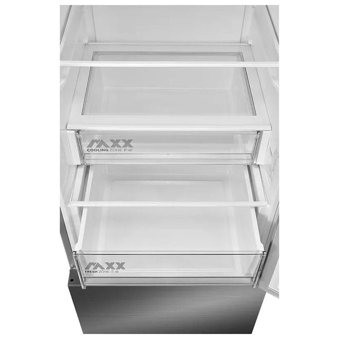 Midea MDRB600MME46 Frigorifero Combinato 443 L 201 cm Classe E 35 dB Total No Frost Multi Air Flow colore Inox