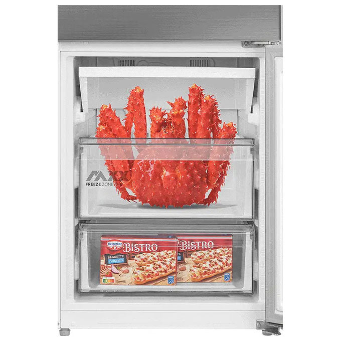 Midea MDRB600MME46 Frigorifero Combinato 443 L 201 cm Classe E 35 dB Total No Frost Multi Air Flow colore Inox