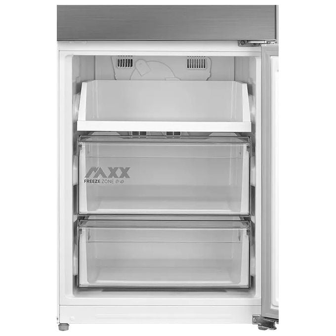 Midea MDRB600MME46 Frigorifero Combinato 443 L 201 cm Classe E 35 dB Total No Frost Multi Air Flow colore Inox