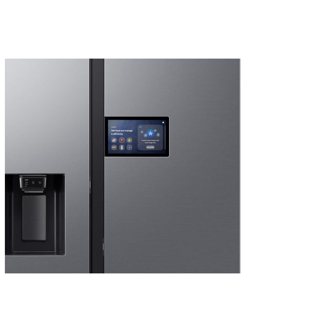 Samsung RS90F65EDTEF AI Home Frigorifero Side by Side 640 L 178 cm Classe D 36 dB No Frost+ Dispenser Acqua Ghiaccio Wi-Fi colore Acciaio Inox