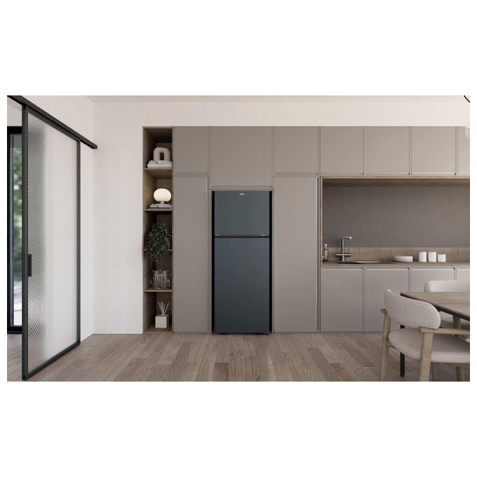 Haier HPR5718ENMB Frigorifero Doppia Porta 464 L 185 cm Classe E 38 dB No Frost Super Cool colore Nero