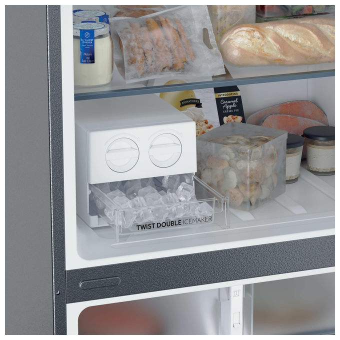 Haier HPR5718ENMB Frigorifero Doppia Porta 464 L 185 cm Classe E 38 dB No Frost Super Cool colore Nero