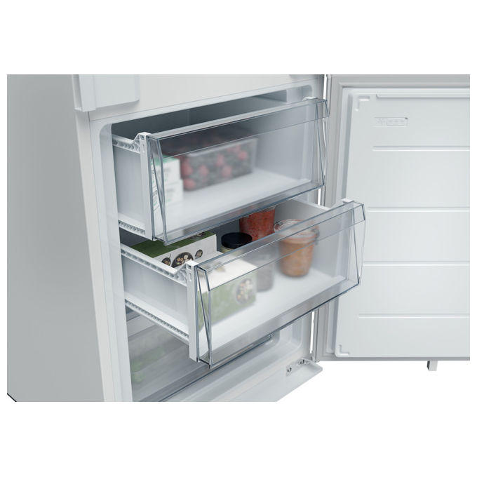 Candy CNBQL3518EV Frigorifero Combinato da Incasso 268 L 177 cm Classe E 35 dB Low Frost Ventilato colore Bianco