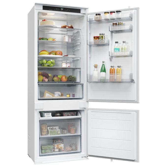Candy CNBQT3719EW Fresco Frigorifero Combinato da Incasso 382 L 193,5 cm Classe E 33 dB Total No Frost Wi-Fi colore Bianco