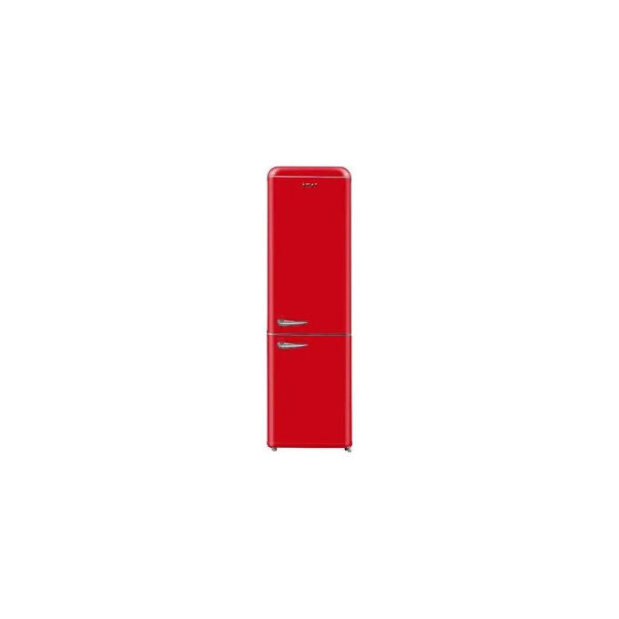 Akai CLASS301KRD Frigorifero Combinato 265 L 184 cm Classe E 41 dB Raffreddamento Statico colore Rosso