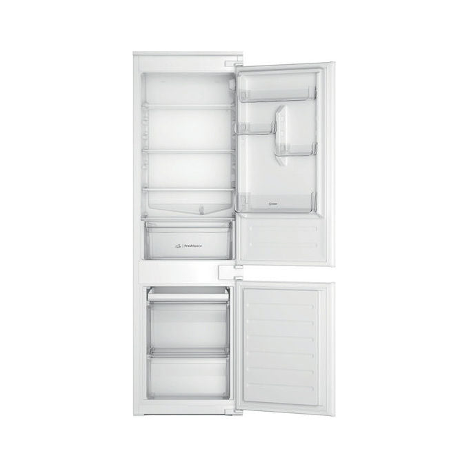Indesit INC18D011A1 LH Frigorifero Combinato da Incasso 273 L 177 cm Classe E 34 dB Pannellabile colore Bianco