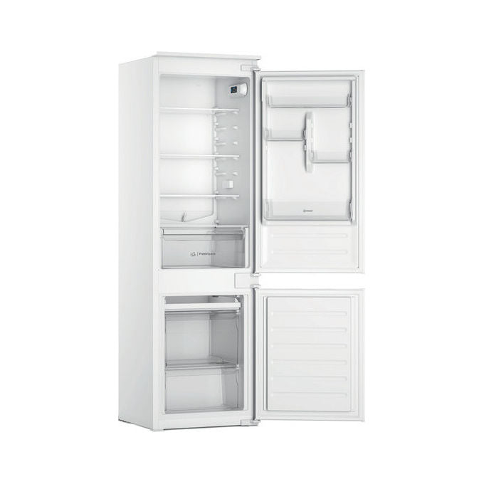 Indesit INC18D011A1 LH Frigorifero Combinato da Incasso 273 L 177 cm Classe E 34 dB Pannellabile colore Bianco