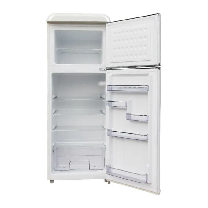 Akai CLASS241KCR Frigorifero Doppia Porta 240 L 147 cm Classe E 41 dB Statico colore Crema
