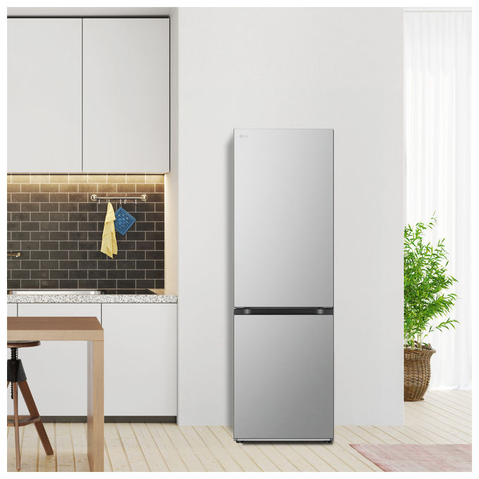 LG GBV21L0EPY Frigorifero combinato Prime Silver 186cm Classe E No Frost Door Cooling