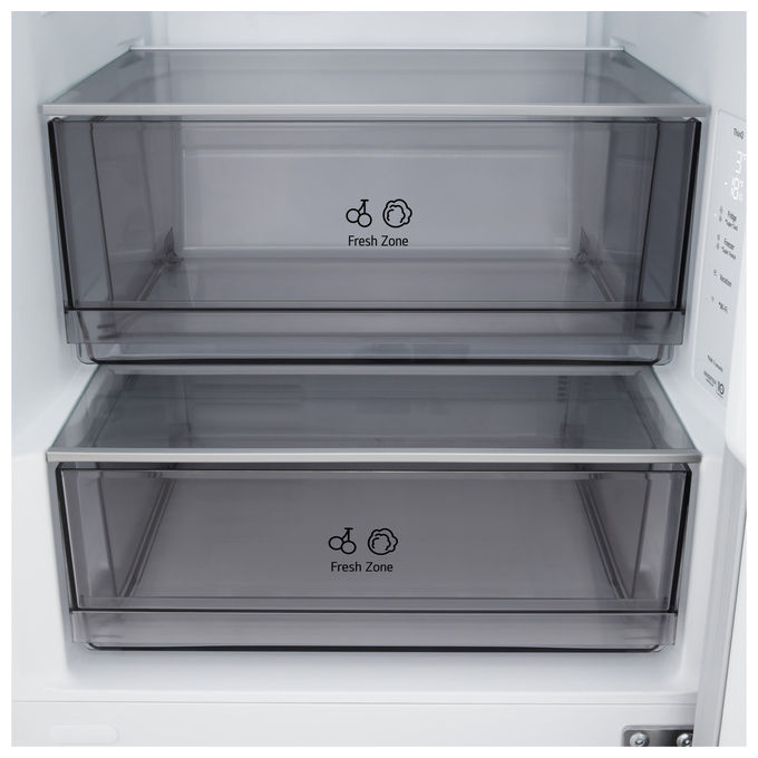 LG GBBSJ10DPY Frigorifero Combinato Total No Frost 333L Classe D Prime Silver 186x60cm