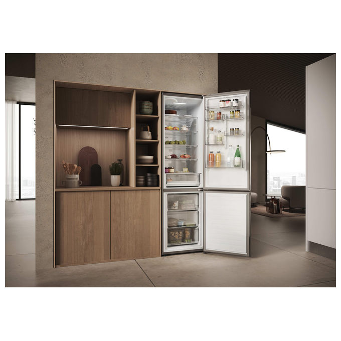 Haier HDPW3620DNPK Serie 3 PRO Frigorifero Combinato 406 L 205 cm Classe D 35 dB No Frost WiFi colore Argento
