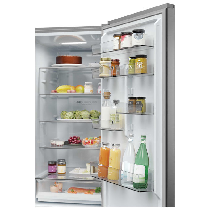 Haier HDPW3620DNPK Serie 3 PRO Frigorifero Combinato 406 L 205 cm Classe D 35 dB No Frost WiFi colore Argento