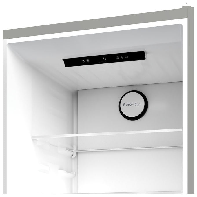 Beko B5EUNA406HXB Frigorifero Combinato 355 L 203 cm Classe C 35 dB Total No Frost Multi-Airflow colore Metallico