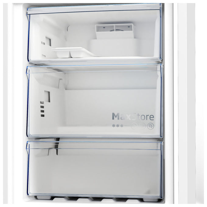 Beko B5EUNA406HXB Frigorifero Combinato 355 L 203 cm Classe C 35 dB Total No Frost Multi-Airflow colore Metallico