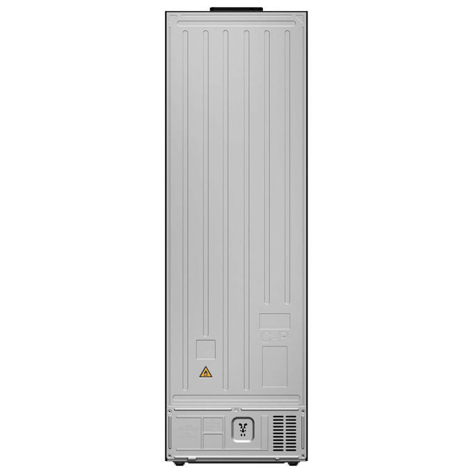 Haier HDPR1618ANPD Frigorifero Combinato 355 L 185 cm Classe A No Frost Multi-Airflow 35 dB colore Acciaio Inox