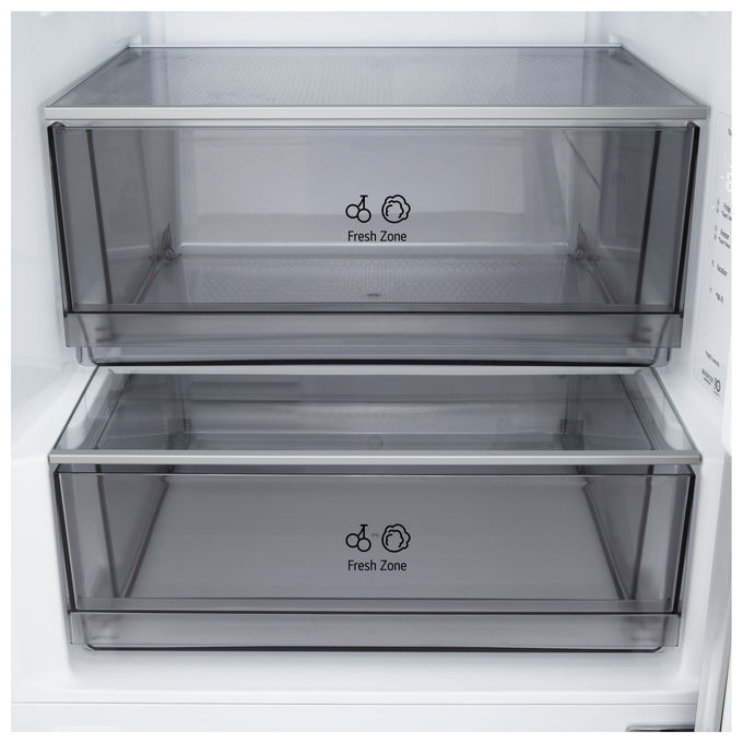 LG GBBSJ20DPY Frigorifero Combinato 375 L Acciaio Inox Classe D 203 cm colore Acciaio inox