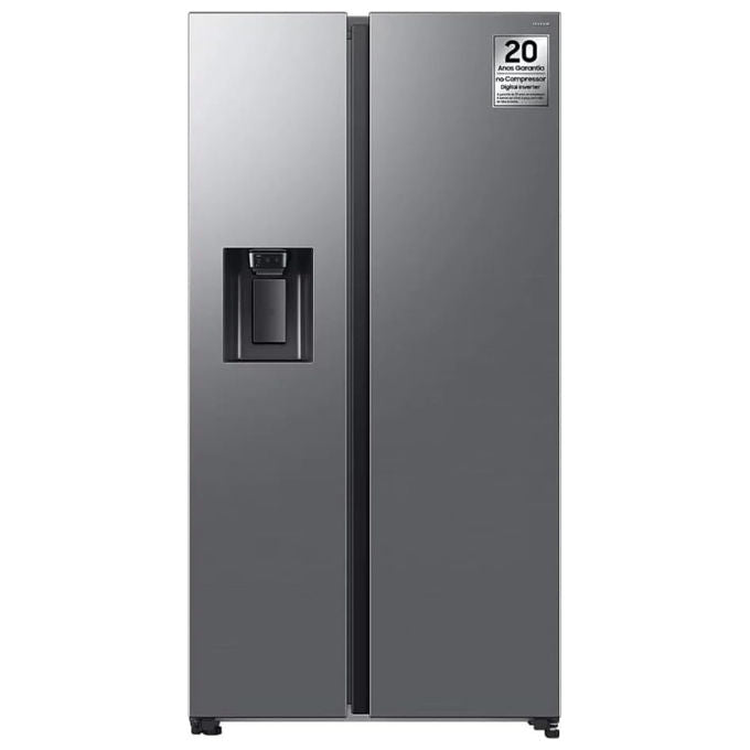Samsung RS70F64KDT Frigorifero Side by Side 640 L 178 cm Classe D 36 dB Total No Frost Wi-Fi Dispenser Acqua e Ghiaccio (178x91.2x72.6 cm) colore Acciaio Inox