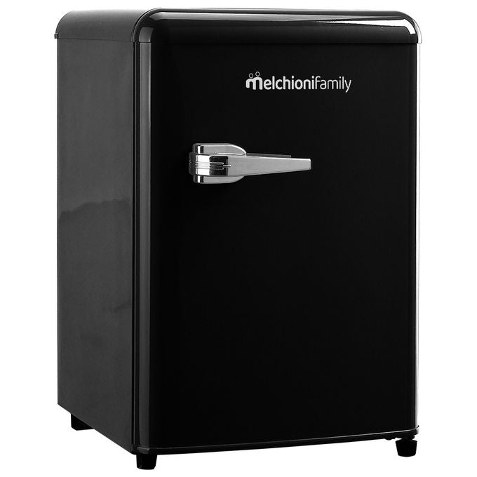 Melchioni 118700260 Siberia 45 Minifrigo Vintage 45 L 58 cm Classe E 45 dB Compressore colore Nero