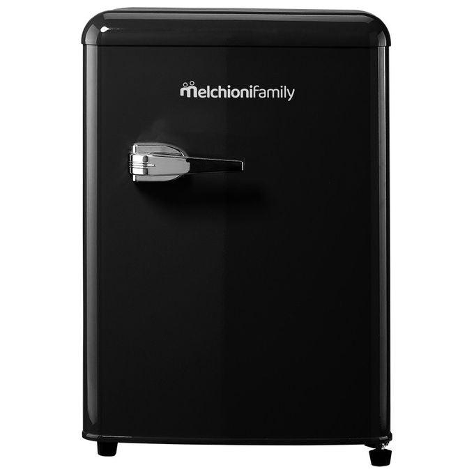 Melchioni 118700260 Siberia 45 Minifrigo Vintage 45 L 58 cm Classe E 45 dB Compressore colore Nero