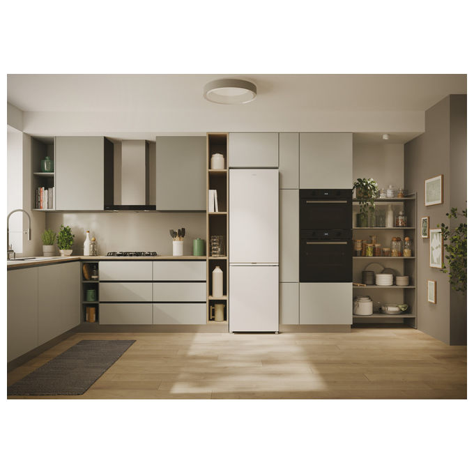 Candy CNCQ2T518EW City Fresco 300 Frigorifero Combinato 279 L 182 cm Classe E 38 dB No Frost colore Bianco