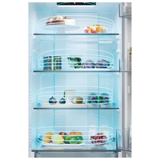 Candy CNCQ2T518EW City Fresco 300 Frigorifero Combinato 279 L 182 cm Classe E 38 dB No Frost colore Bianco