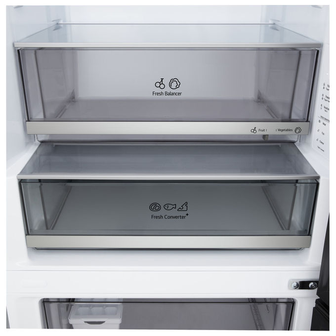LG GBBW322CPY Fit and Max Frigorifero Combinato 465 L 203 cm Classe C 33 dB Total No Frost Wi-Fi (203x70x70 cm) colore Argento
